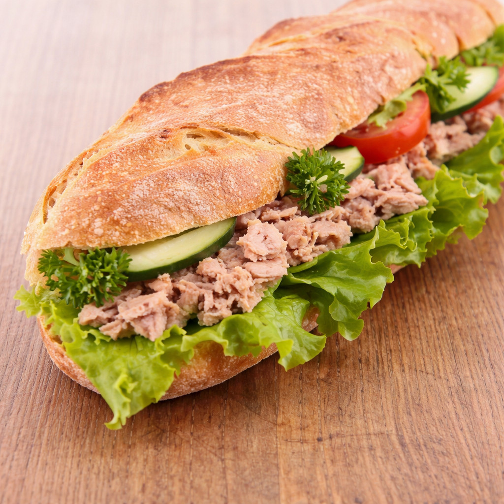 Tuna Sandwich with Mayonnaise