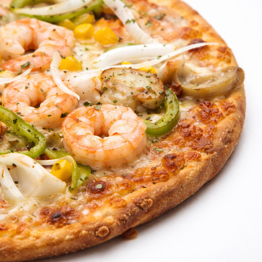 Pizza aux fruits de mer