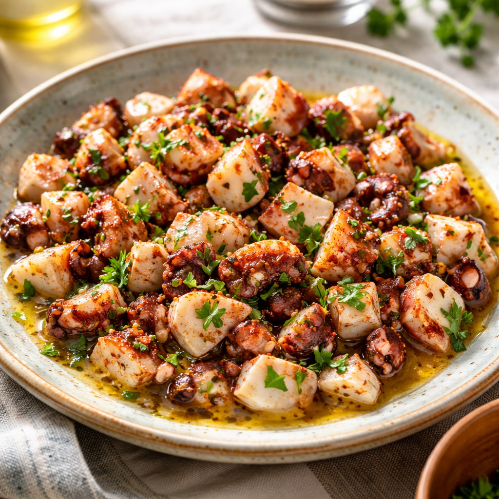 Octopus with Lemon