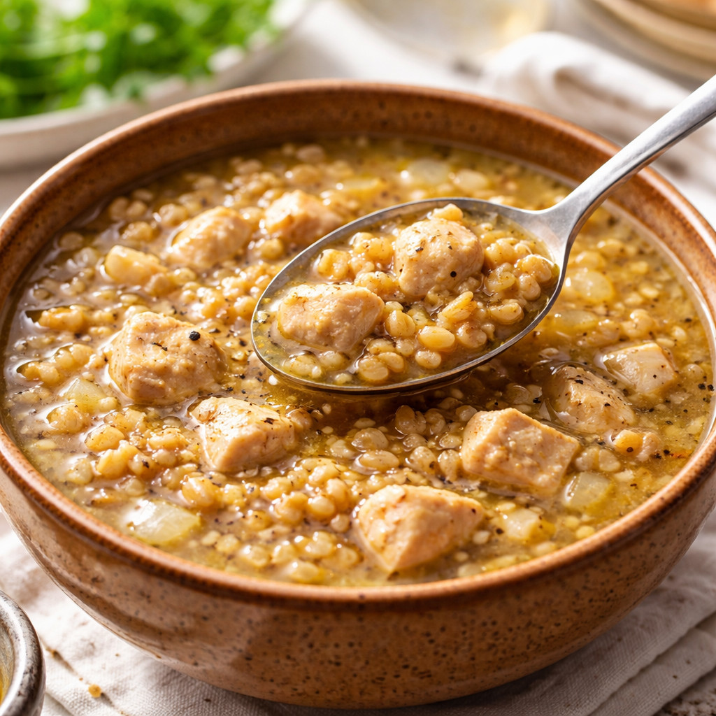 شوربة حب القمح