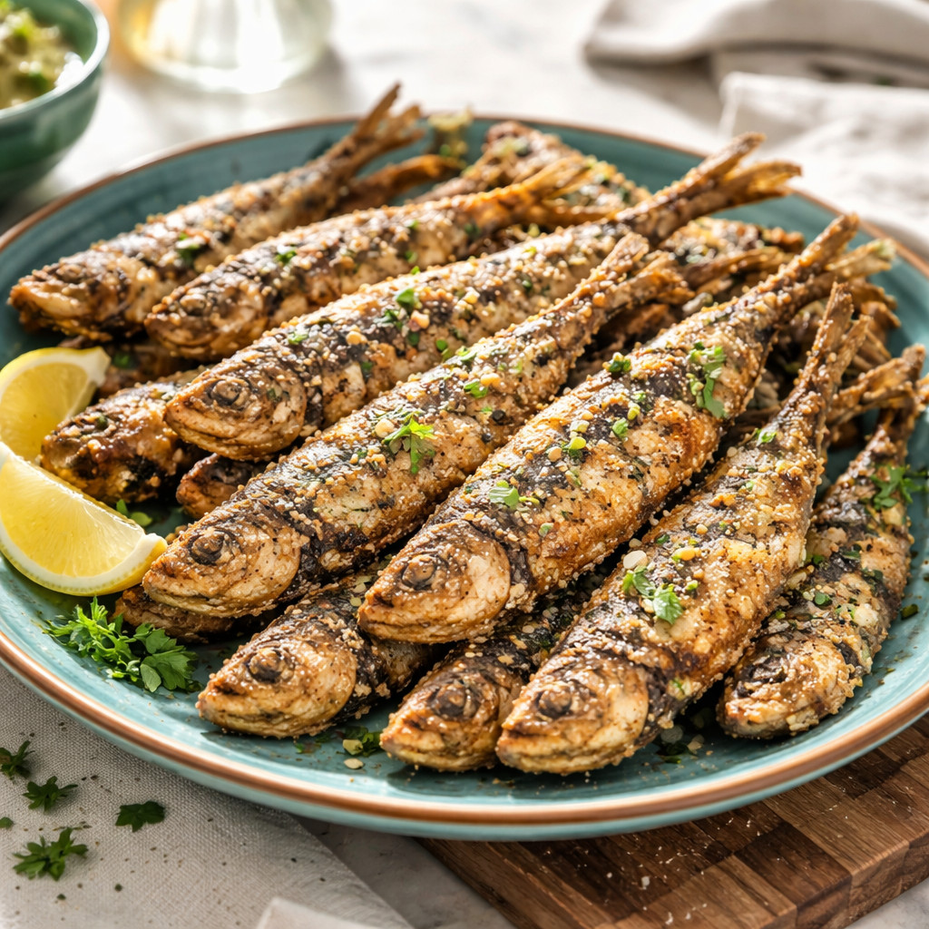 Sardines frites