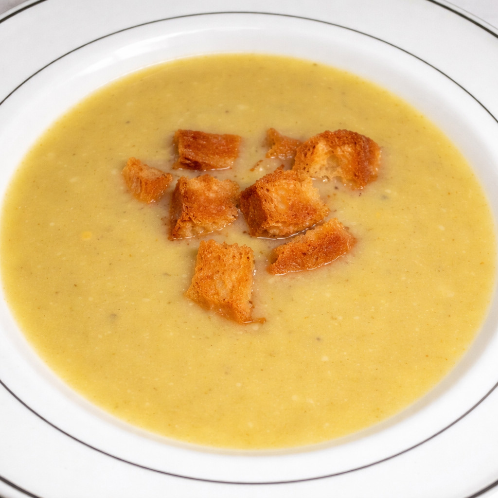 Soupe de lentilles rouges