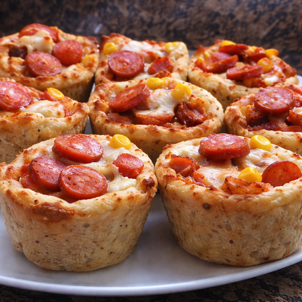 Pizza Cupcake
