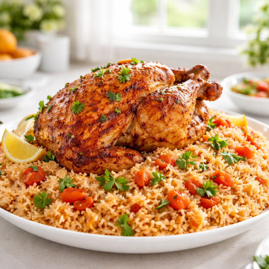 Rice and Chicken with Tomatoes
