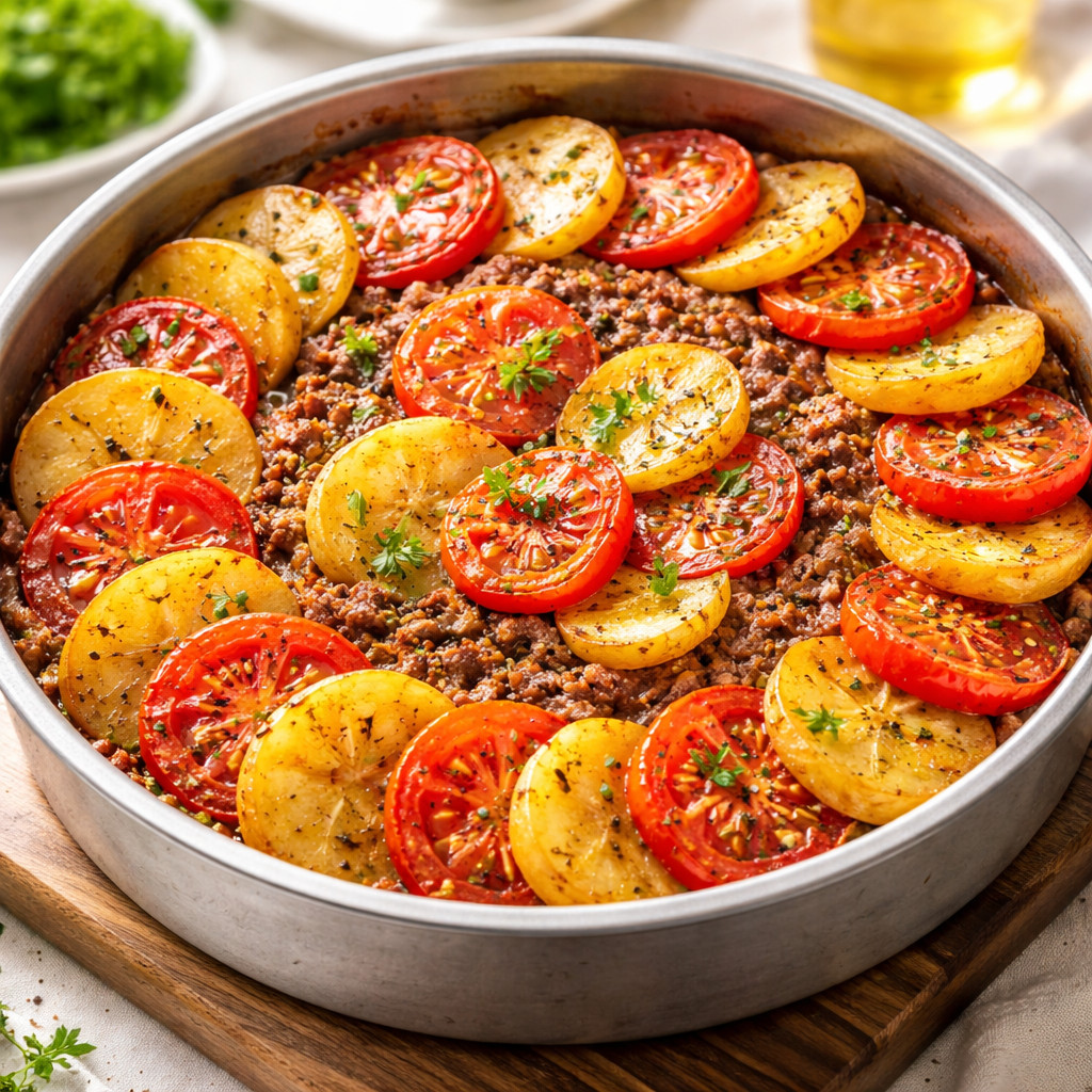 Viande au plat