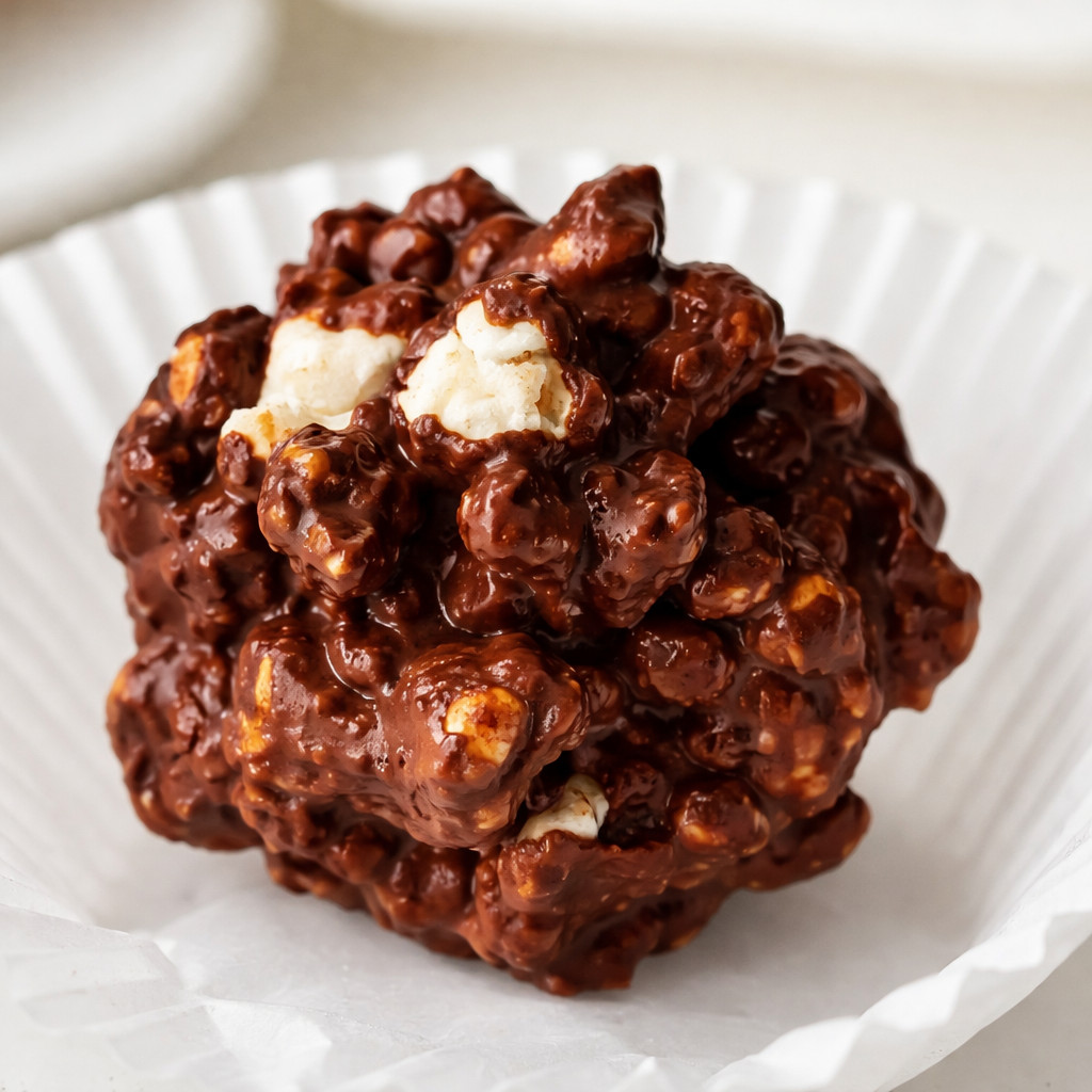 Caramel Chocolate Popcorn