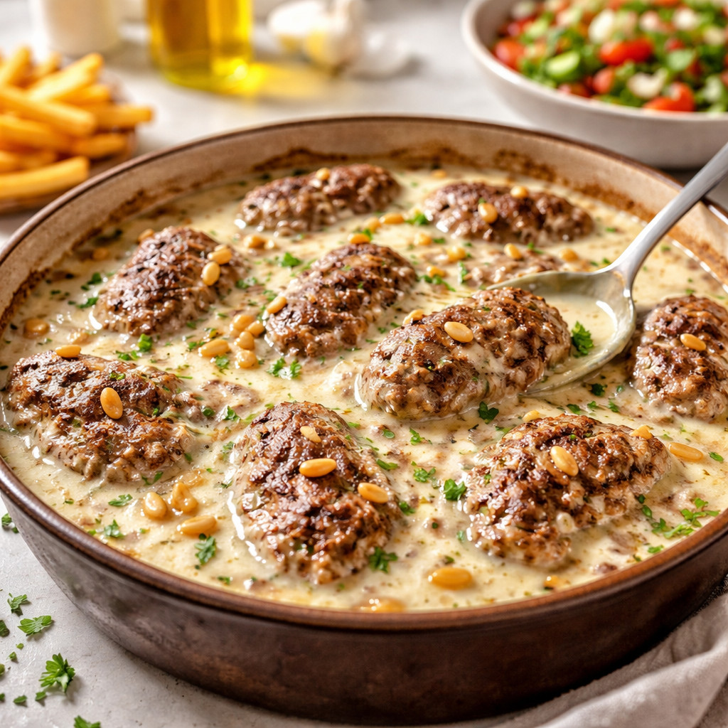 Kafta with Tahini