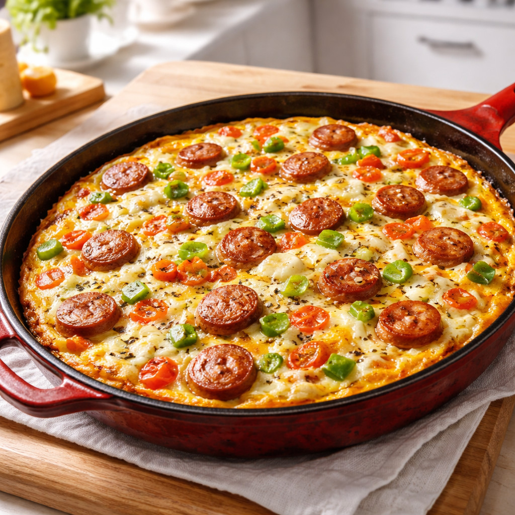 Sausage Omelette