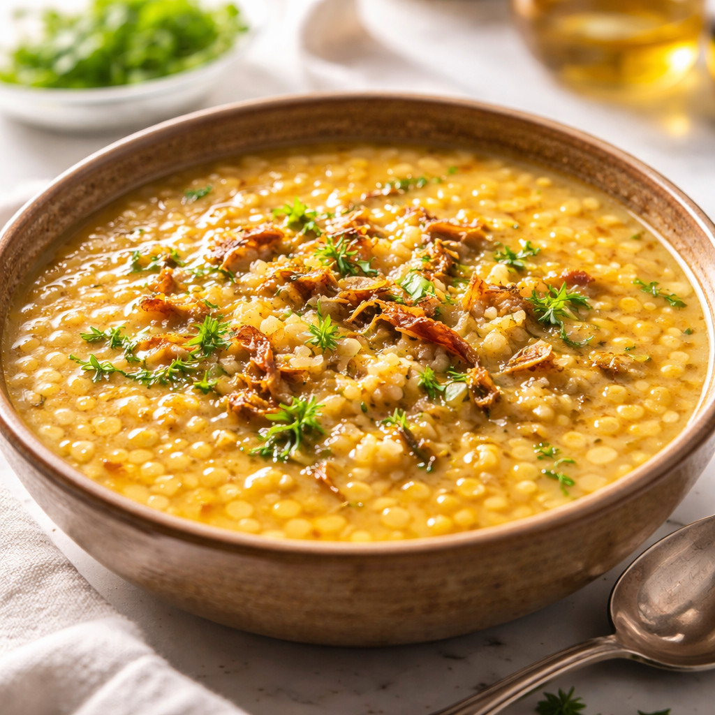 Soupe de lentilles facile et rapide