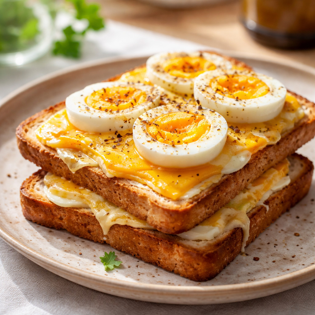 Boiled Egg Sandwich