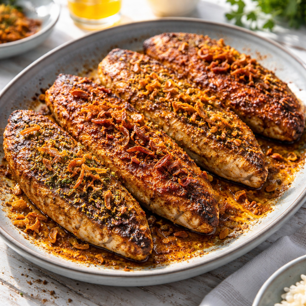 Poisson aux épices