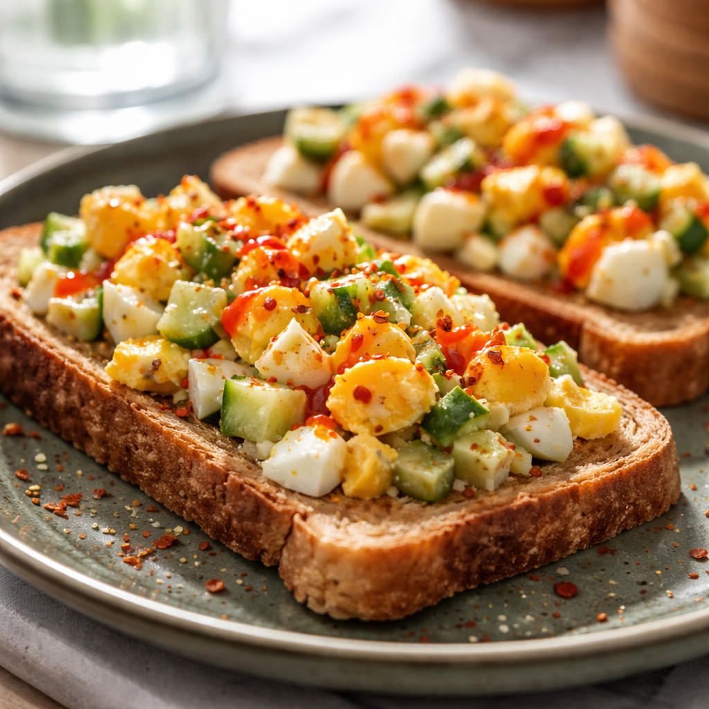 Toasted Boiled Egg Sandwich