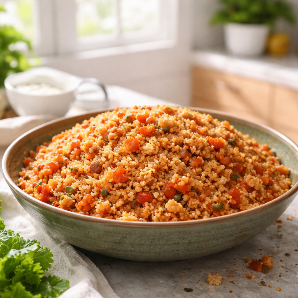 برغل ببندورة دايت