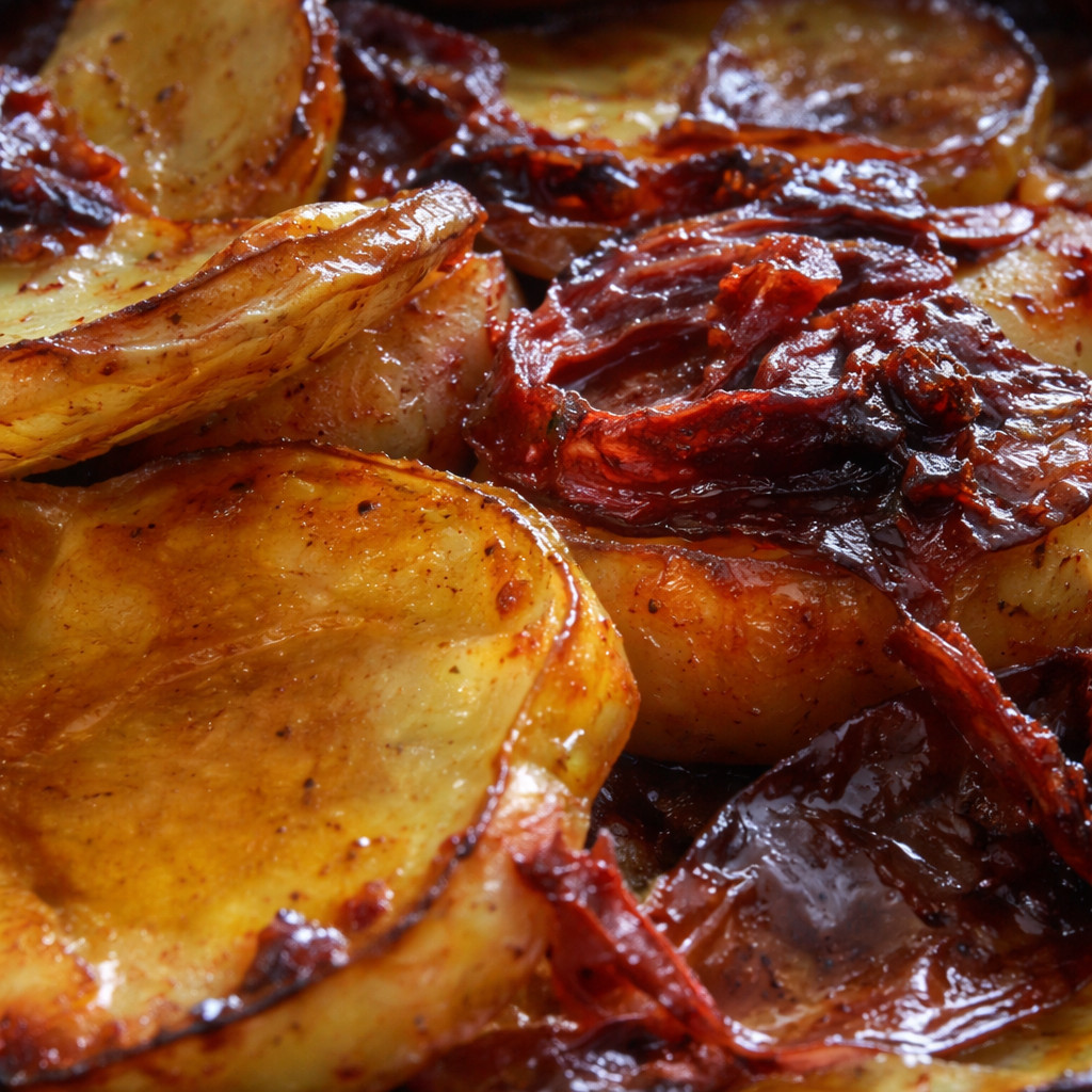 Potato and Chicken Tabsi
