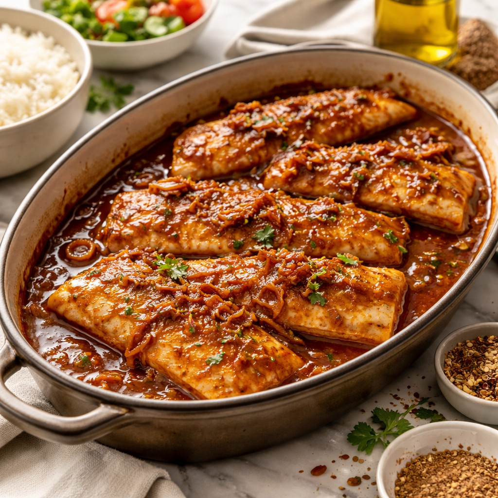 Filet de poisson au tamarin