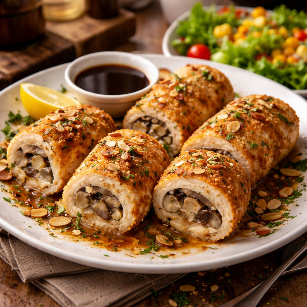Poulet aux amandes