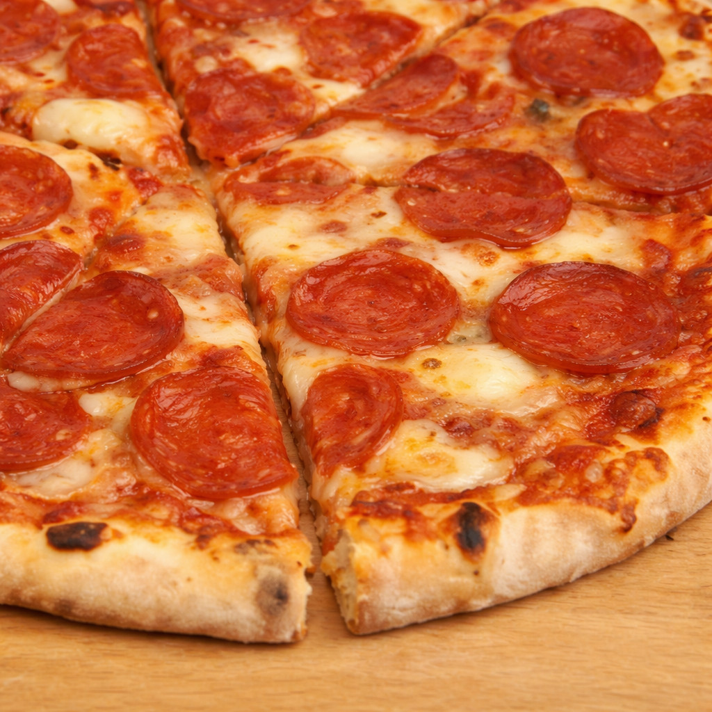 Pepperoni or Sausage Pizza