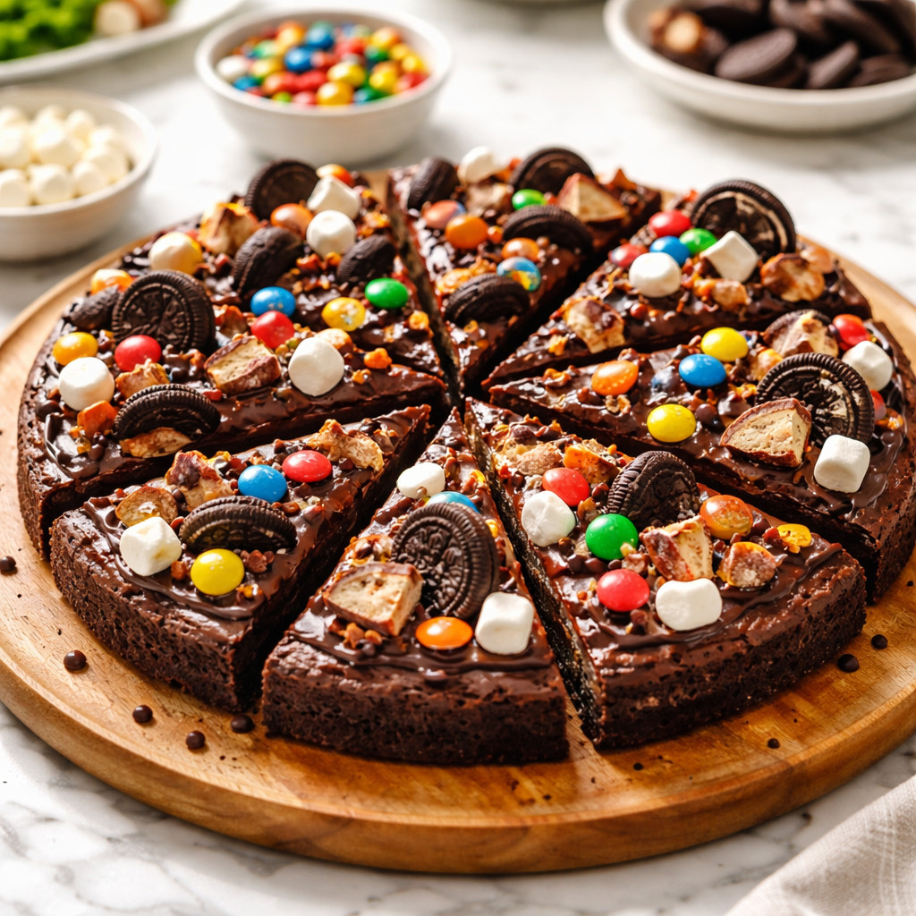 Brownie Pizza