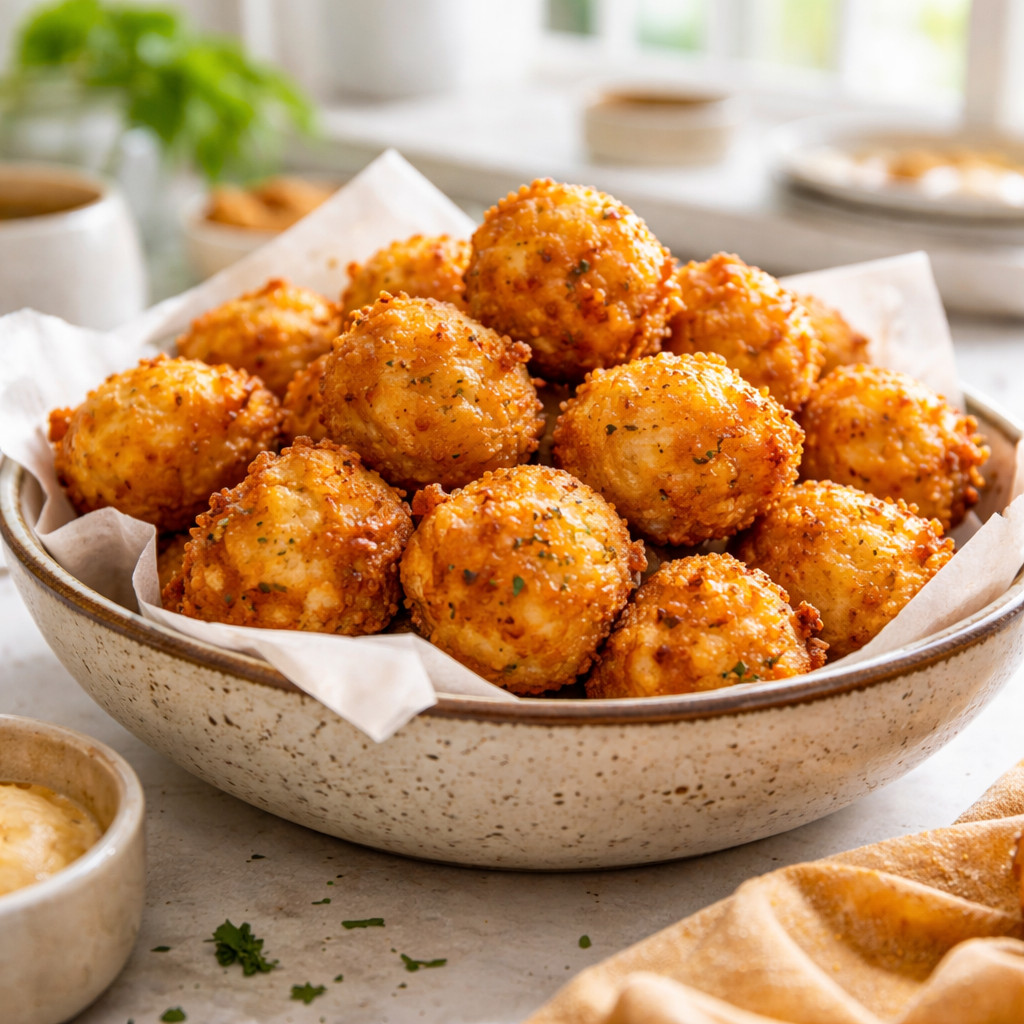 Boulettes de pâte frites