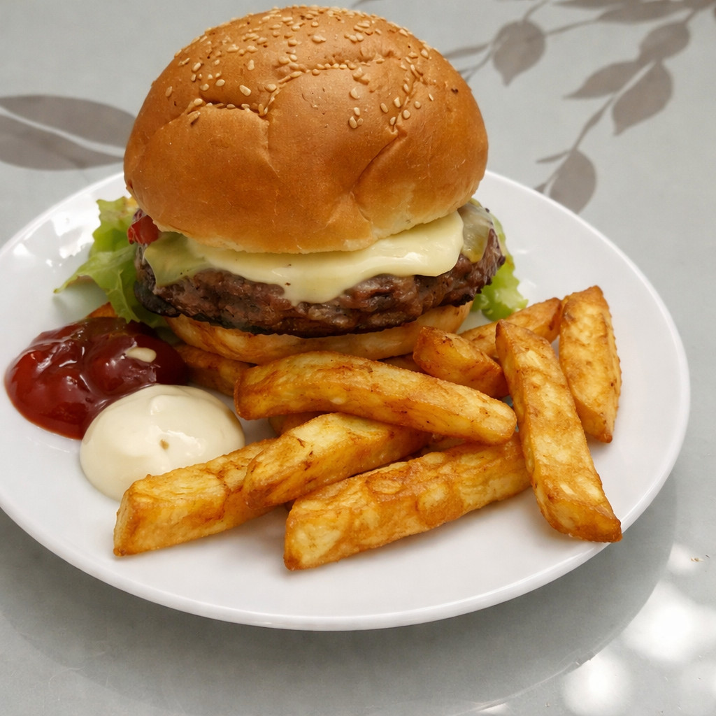 Cheeseburger Sandwich