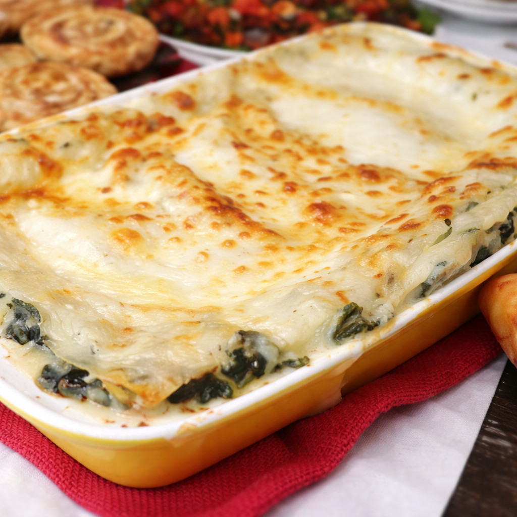 Lasagne aux épinards