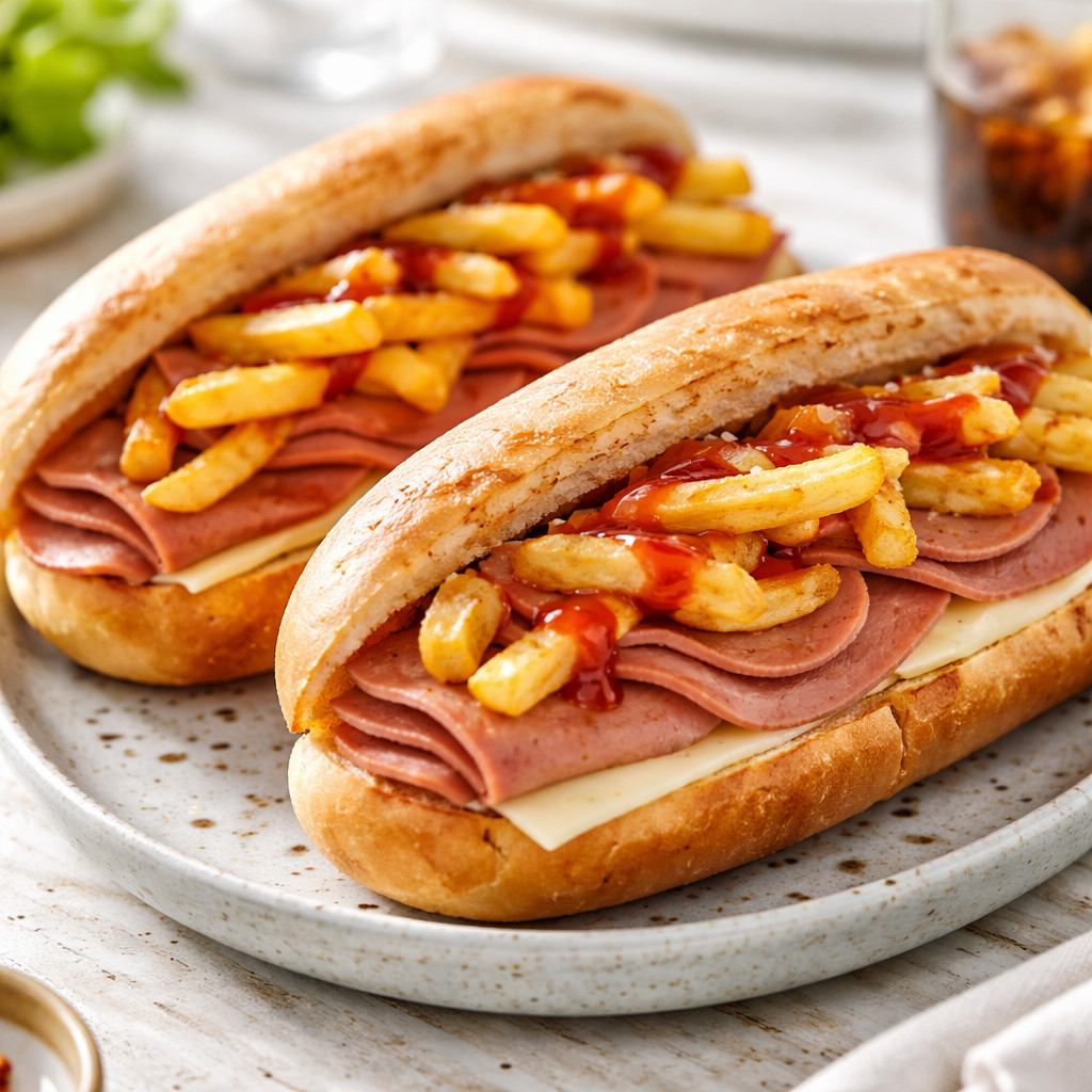 Mortadella Sandwich