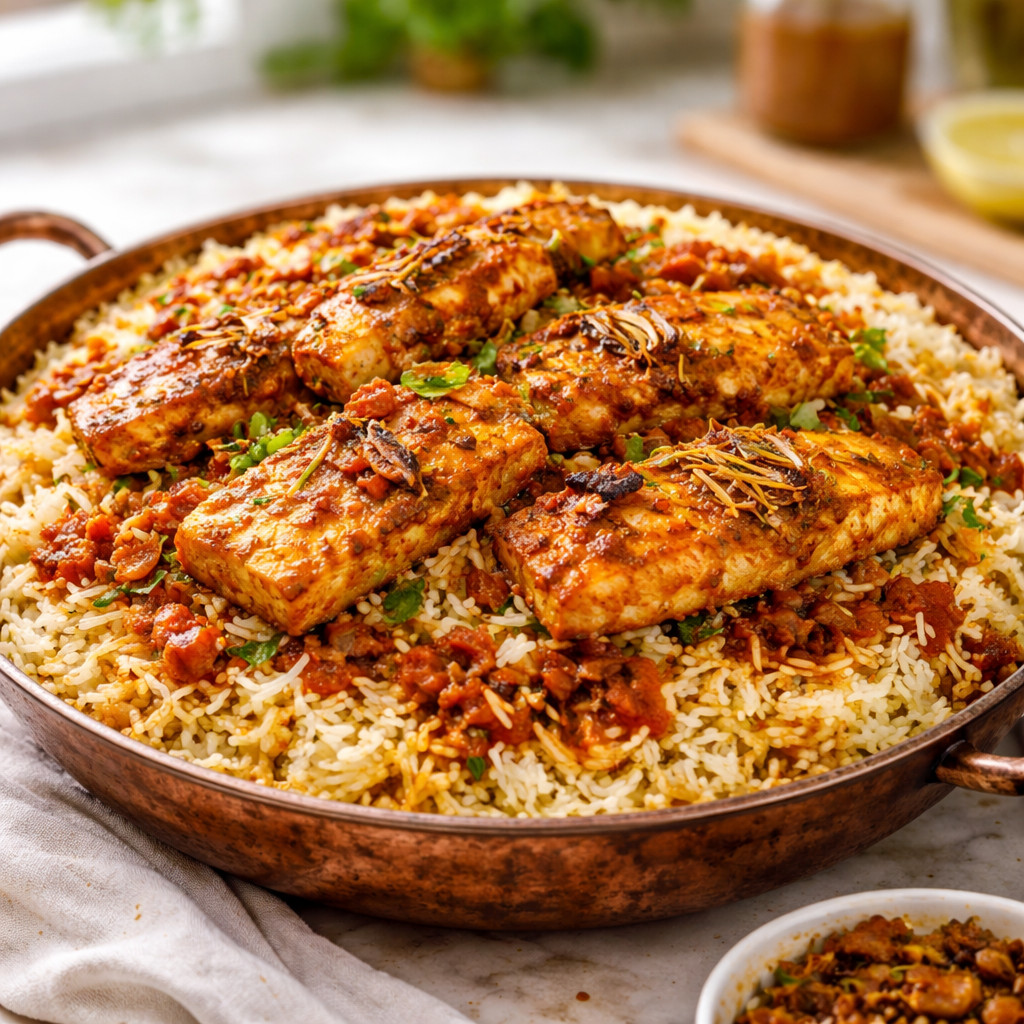 Indian Fish Biryani