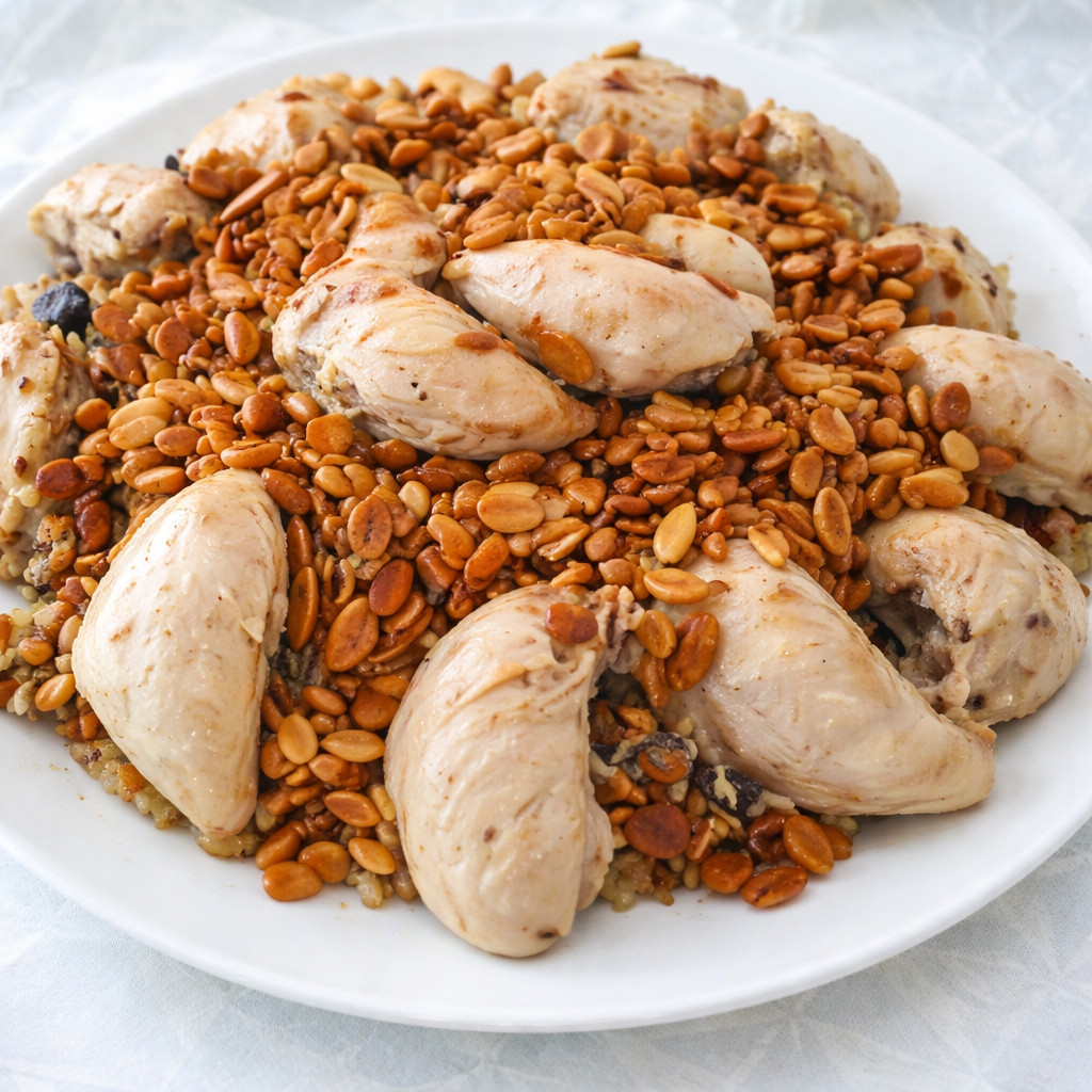 Kabsa de poulet saoudienne