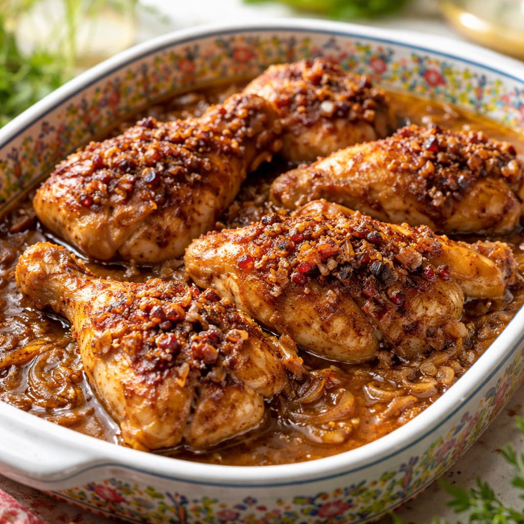 Chicken with Onions