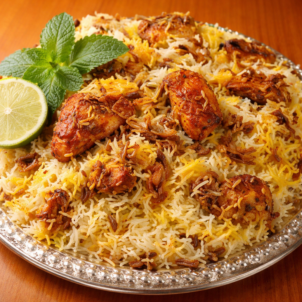 Riz Biryani au Poulet