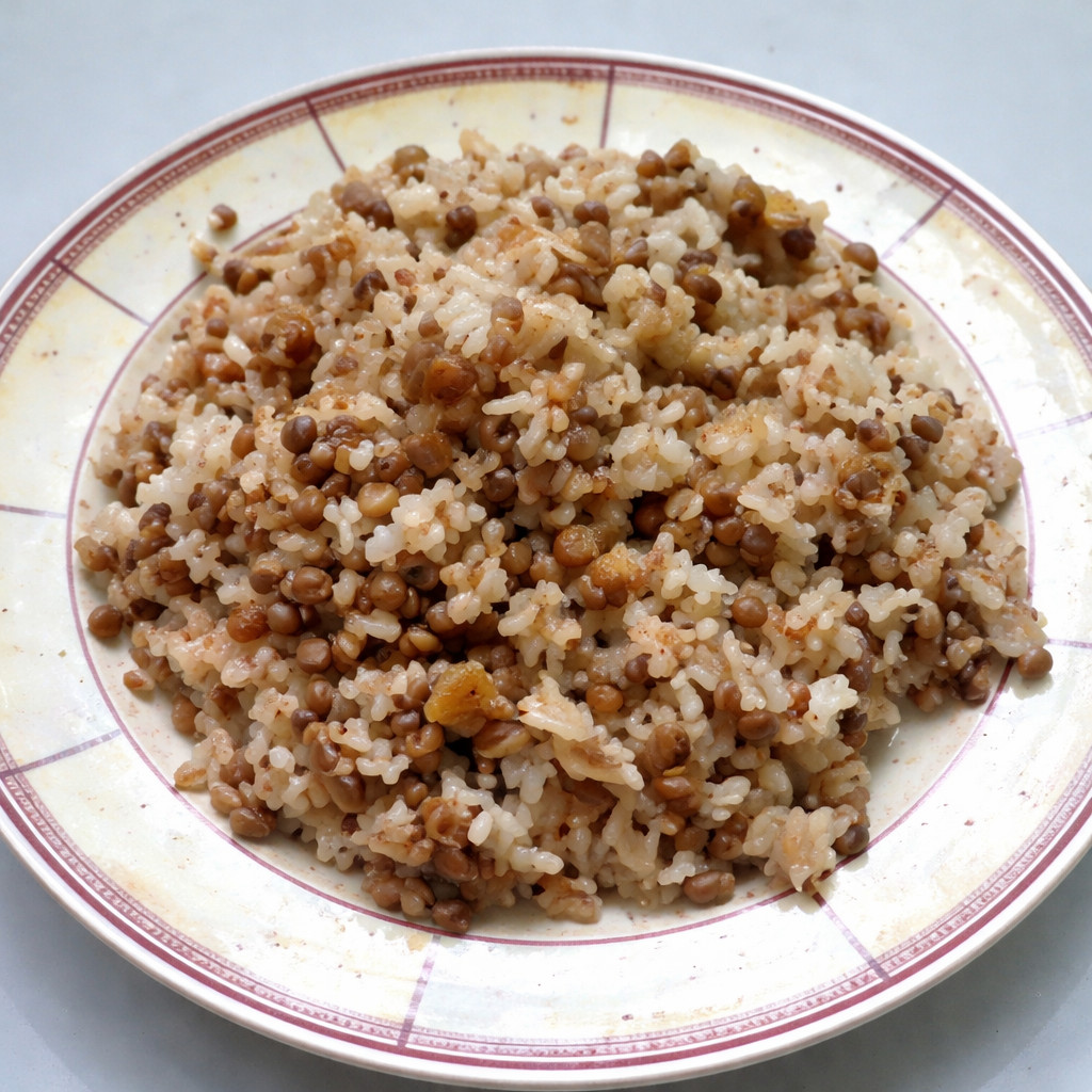 Mujadara with Meat