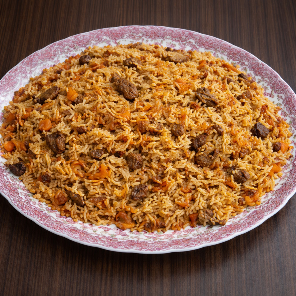 طريقة عمل الارز باللحمة