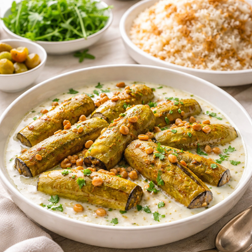 Stuffed Zucchini with Rice