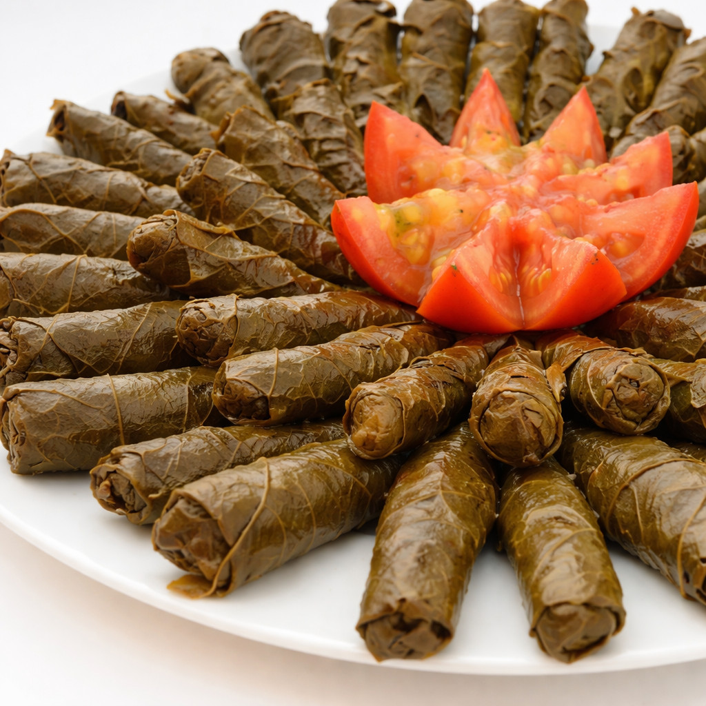 Grape Leaves with Oil