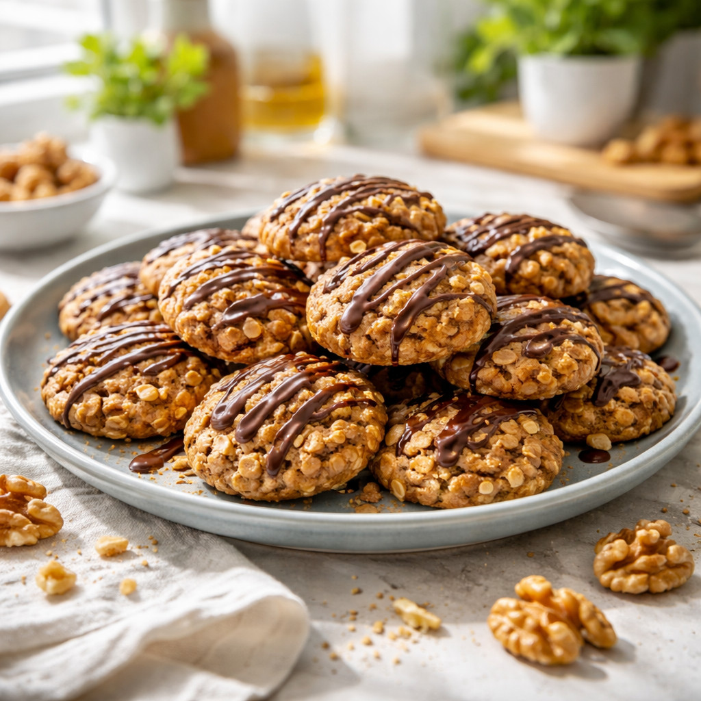 Oatmeal Cookies with Walnuts