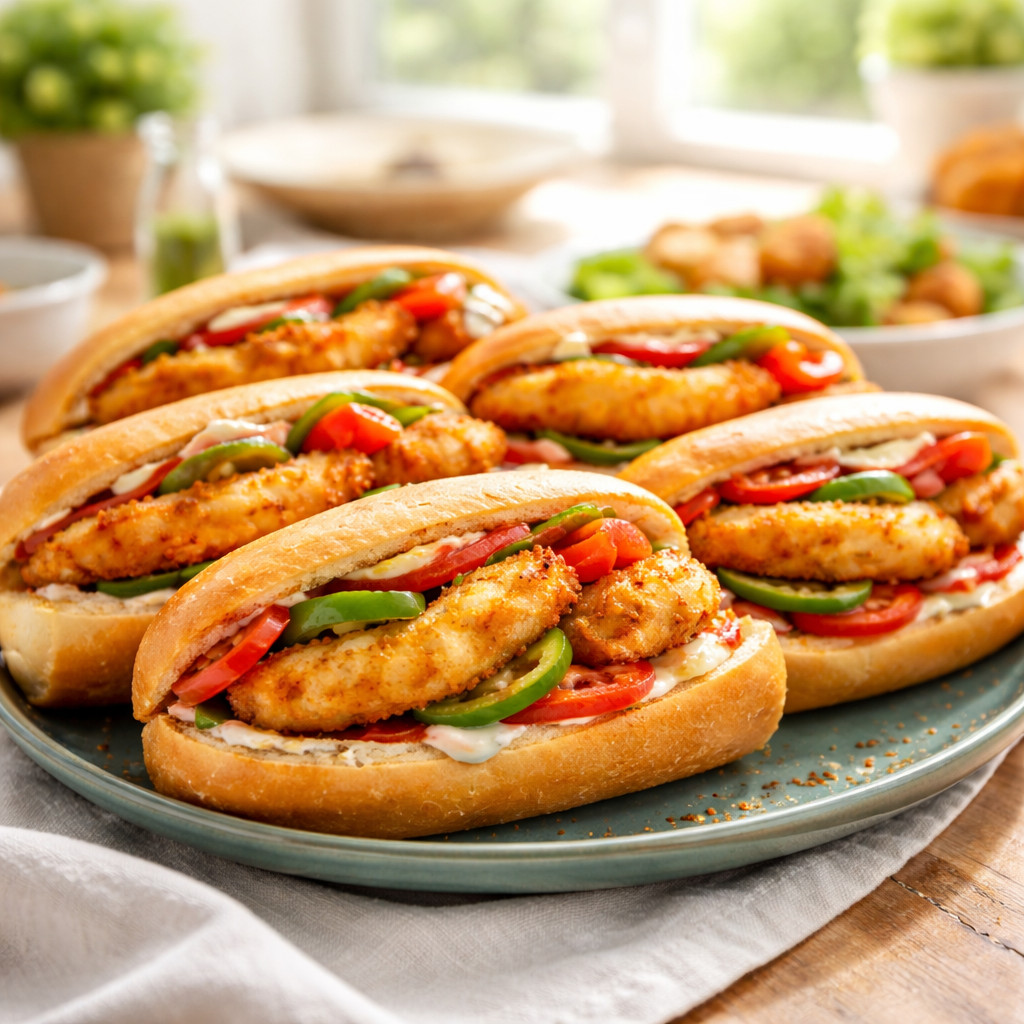 Fish Fillet Sandwiches