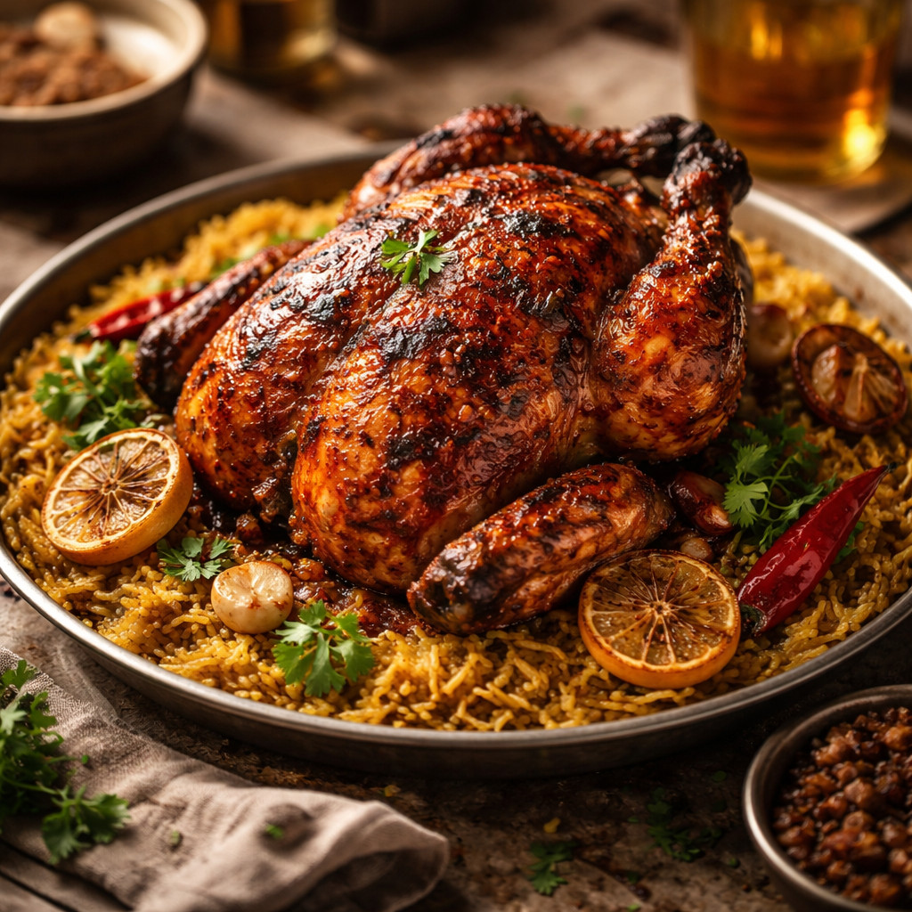 دجاج مشوية بالفرن