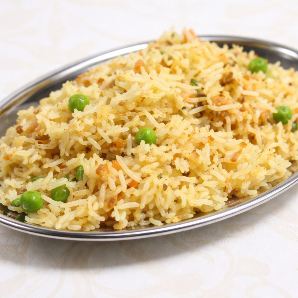 Fried Rice with Eggs - Light and Delicious