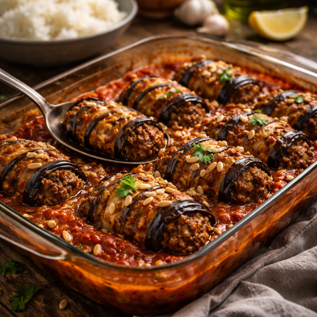 Iraqi Eggplant Moussaka