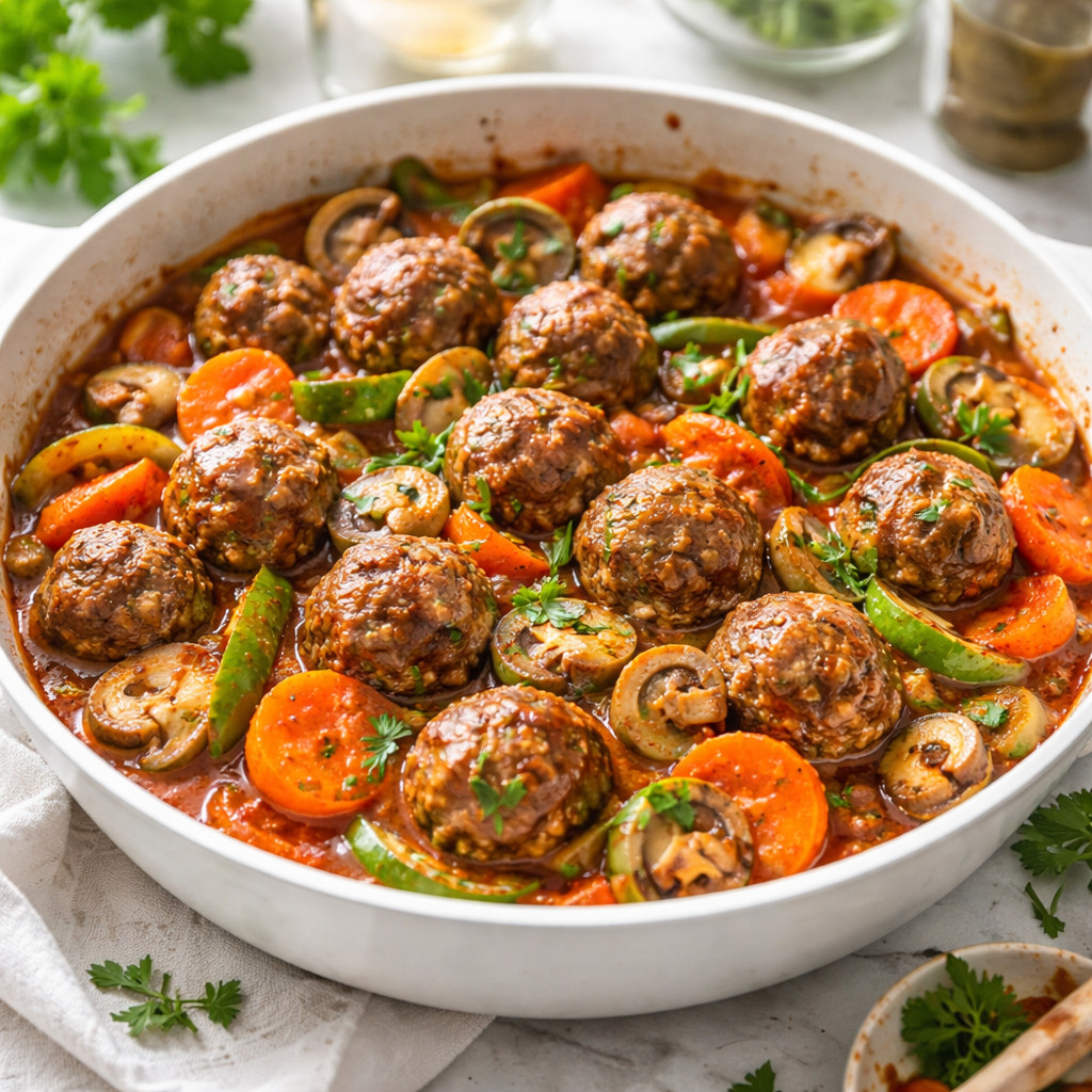 Meatballs with Vegetables