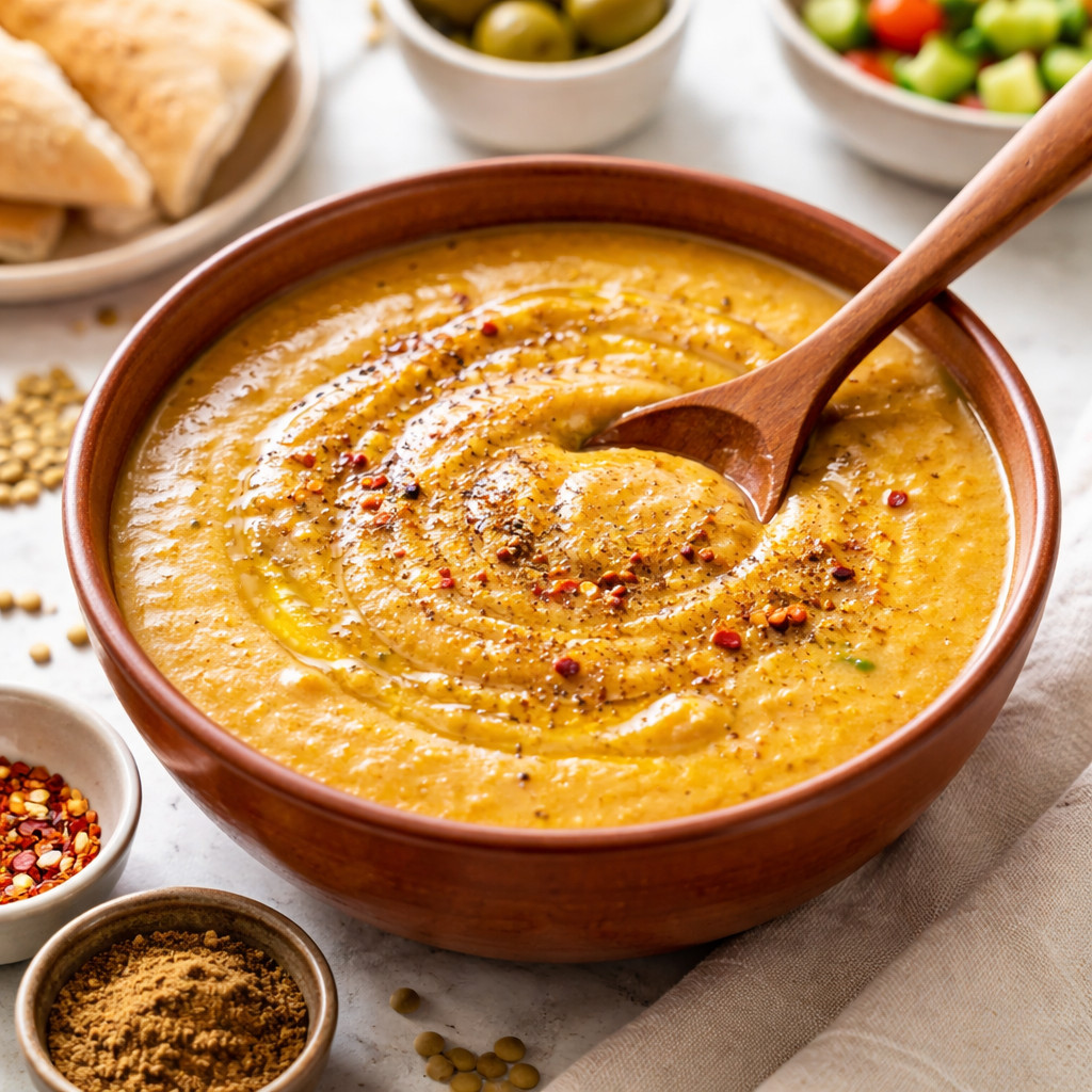Soupe de lentilles