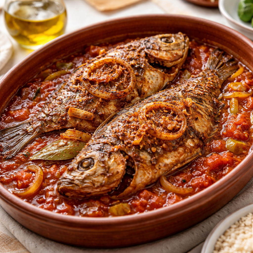 Tajine de poisson tilapia