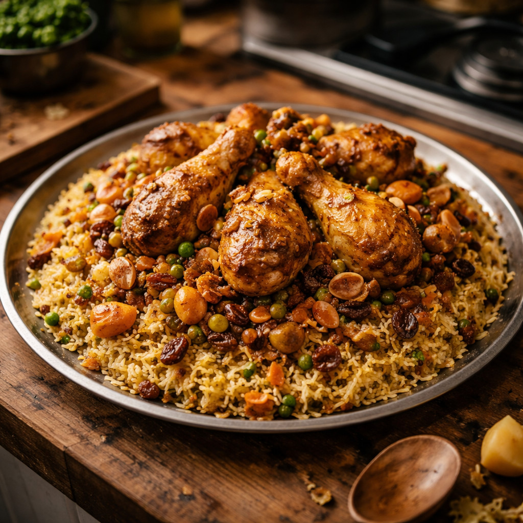 Recette de Biryani de Poulet Indien