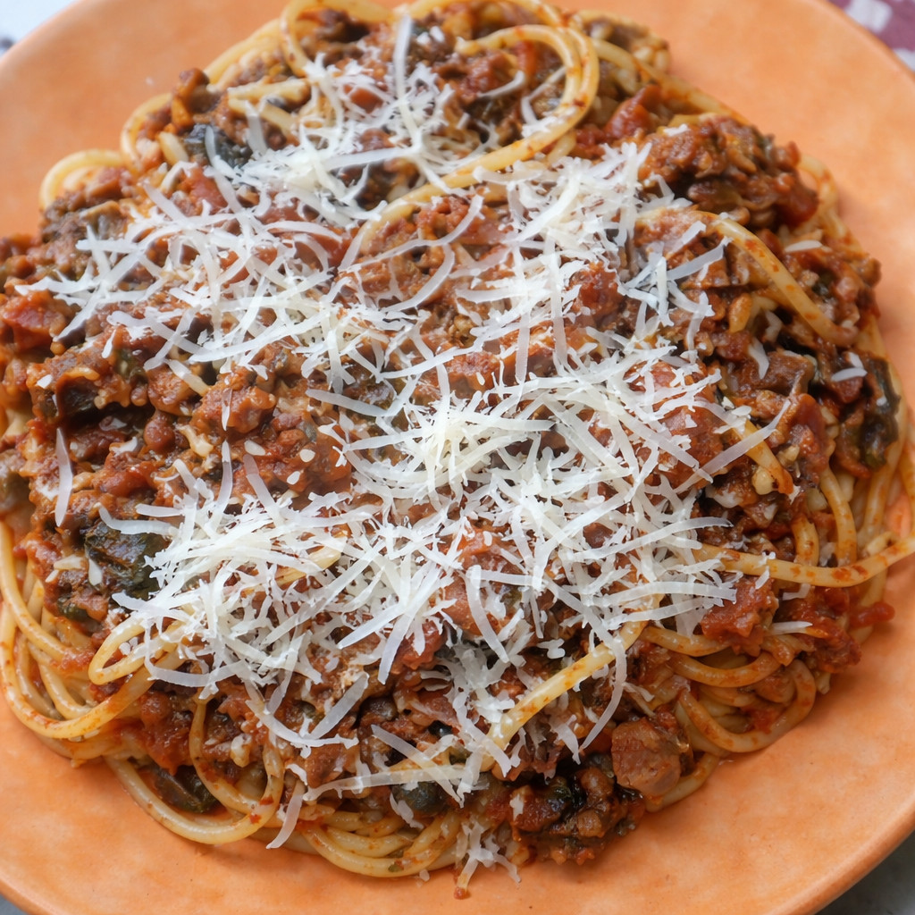 Spaghetti with Ground Beef
