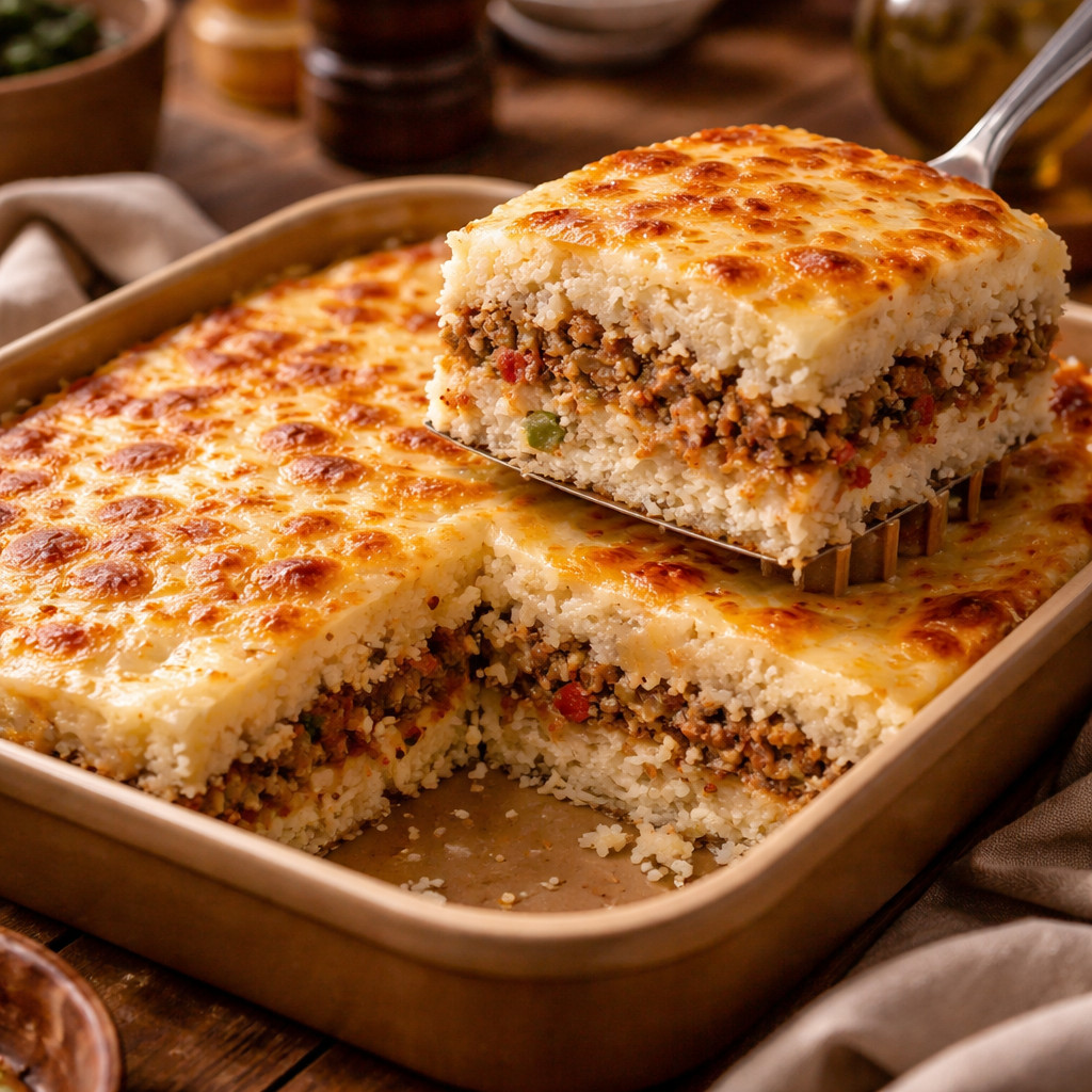 Rice with Bechamel