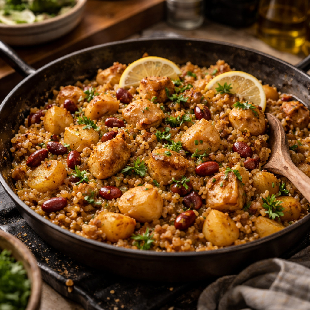 Tajine de poitrine de poulet