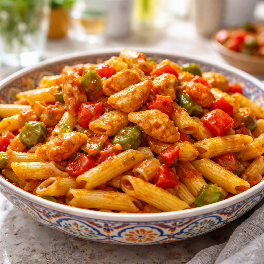 Pasta with Chicken and Vegetables