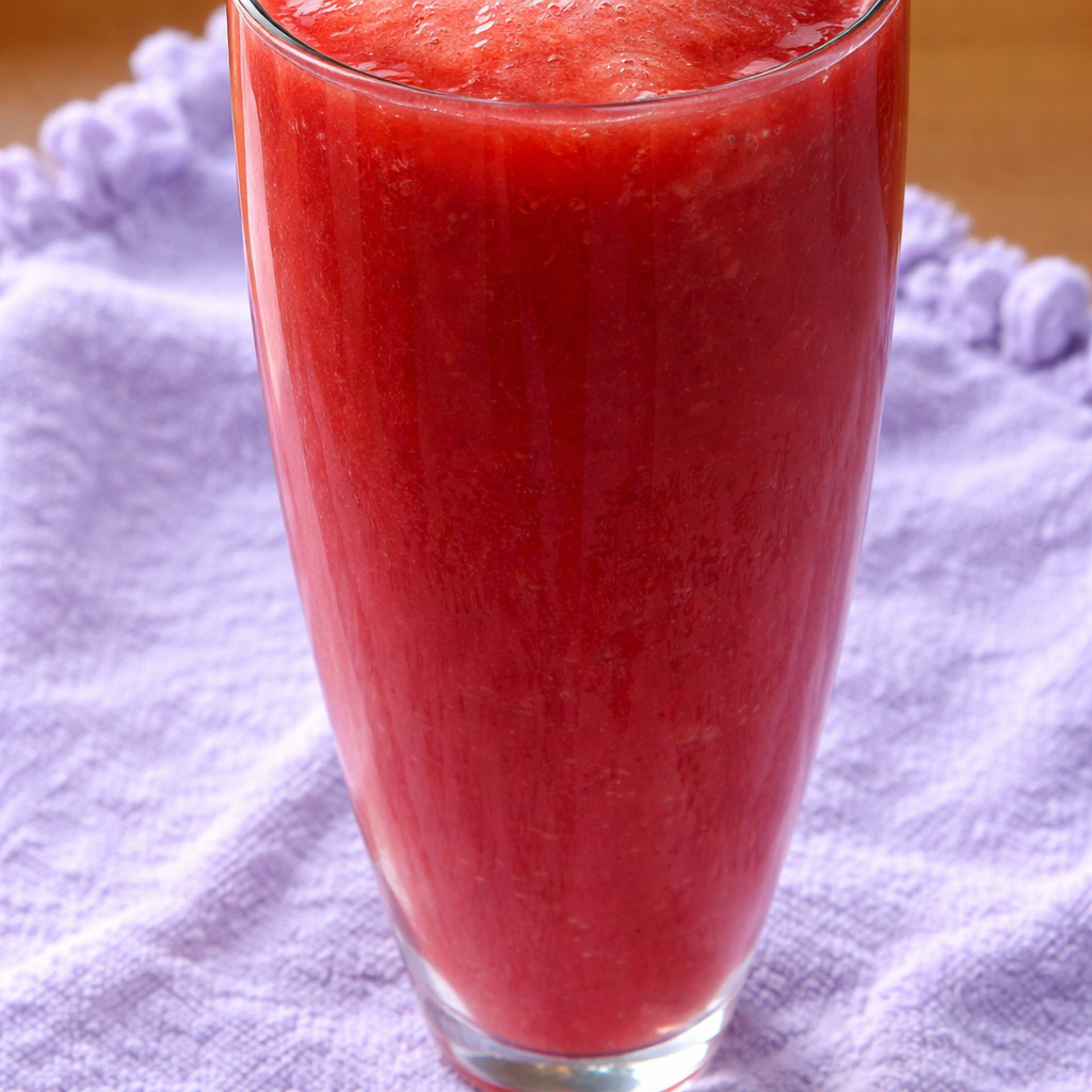 Slush à la fraise