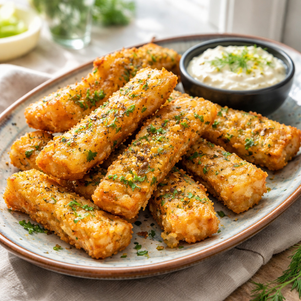 Fried Fish Fingers