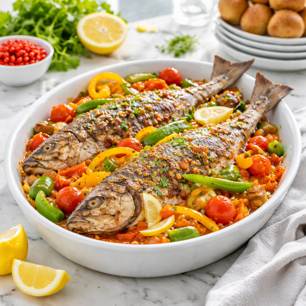 Fish with Vegetables